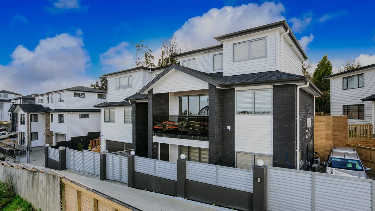 A completed Compass Building home in Auckland